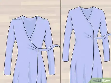 Image titled Fix a Wrap Dress Neckline Step 8