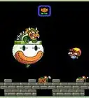 Beat Bowser in Super Mario World