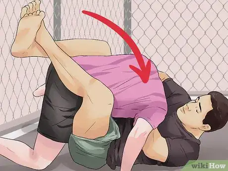 Image titled Perform the Guillotine Choke Step 5