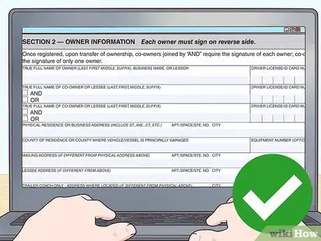 Image titled Re Title a Vehicle to Another State Step 8