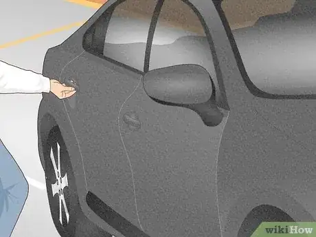 Image titled Retrieve Keys Locked Inside a Car with a Pull Up Lock Step 1