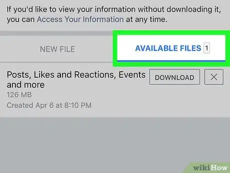 Image titled Download Your Facebook Data Step 19