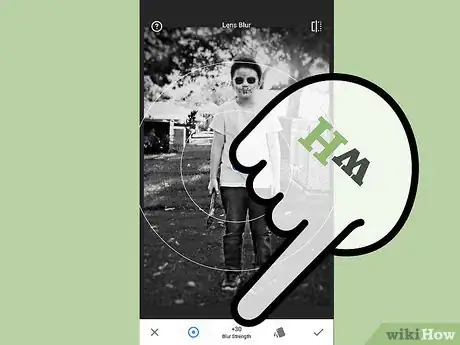 Image titled Use Different Blur Options in Snapseed Step 7