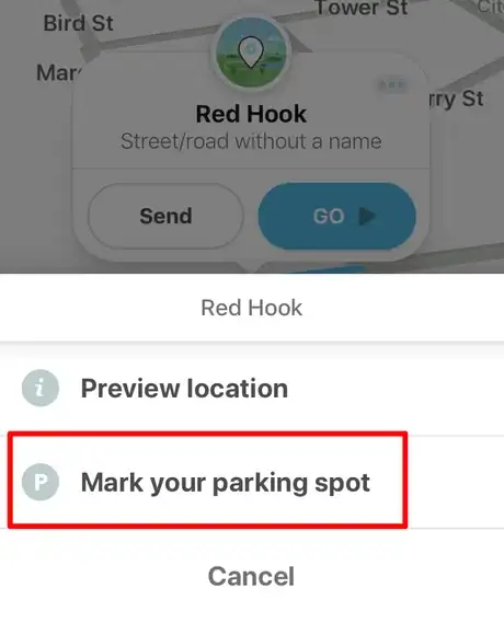 Image titled Mark Your Public Parking Spot on Waze on iPhone or iPad Step 6.png