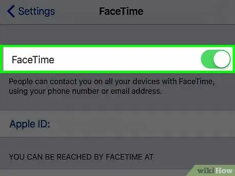 Image titled Enable FaceTime on an iPhone Step 8