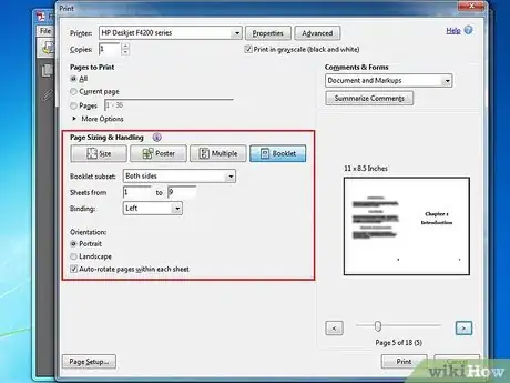 Image titled Print a Booklet Using Adobe Reader Step 4