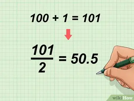 Image titled Add Consecutive Integers from 1 to 100 Step 3