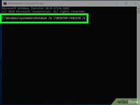 Image titled Shut Down or Restart Another Computer Using CMD Step 7