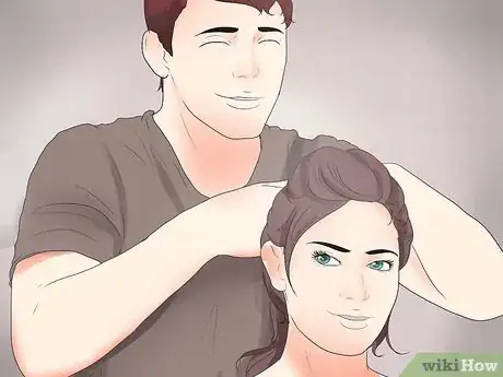 Image titled Braid a Woman's Hair on a Date Step 6