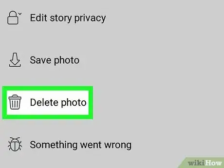 Image titled Delete a Facebook Story Step 5