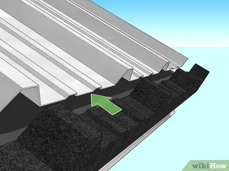 Image titled Install Metal Roofing over Shingles Step 7