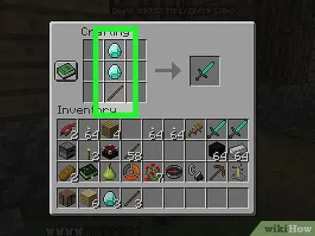 Image titled Craft a Diamond Sword in Minecraft Step 8