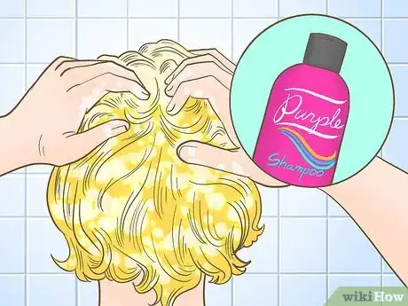 Image titled Get Ash Blonde Hair from Yellow Step 9