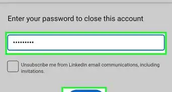 Delete a LinkedIn Account