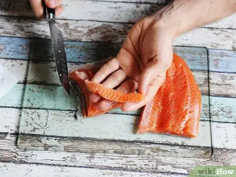 Image titled Prepare Salmon for Sushi Step 21