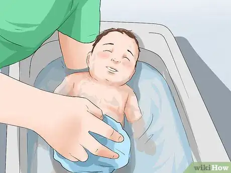 Image titled Bathe a Baby Boy Step 7