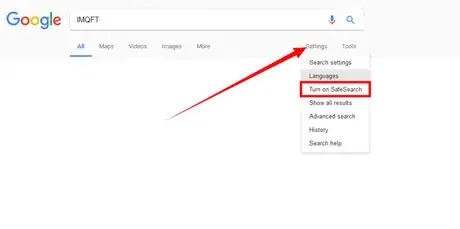 Image titled Google; Turn on SafeSearch'.png