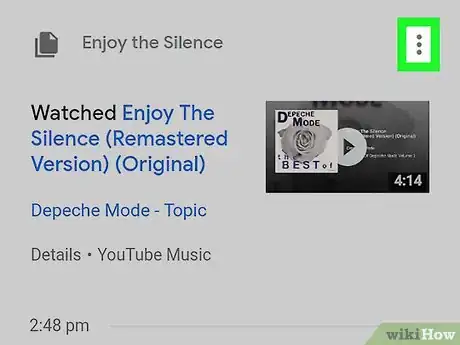 Image titled See Your YouTube Music History on Android Step 9