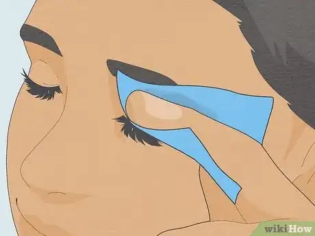 Image titled Wash Your Face with Eyelash Extensions Step 9