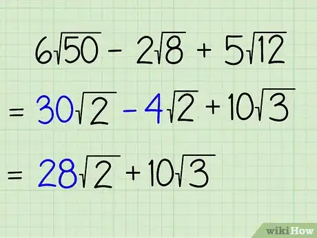 Image titled Add and Subtract Square Roots Step 4