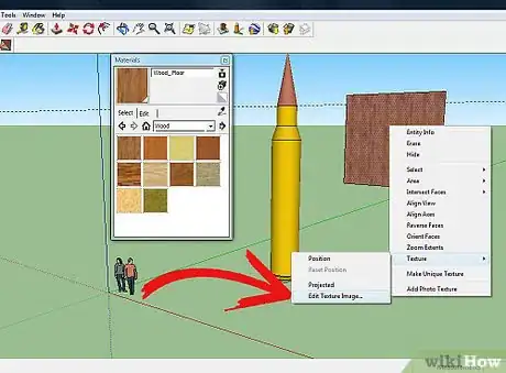 Image titled Project a Texture Onto a Curved Surface in SketchUp Step 4