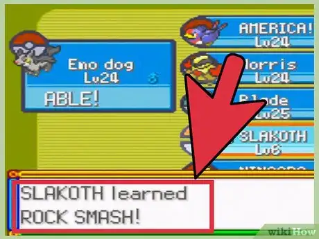 Image titled Get HM Rock Smash in Pokémon Emerald Step 3