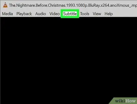 Image titled Turn Off Subtitle of a Video in VLC Media Player Step 3