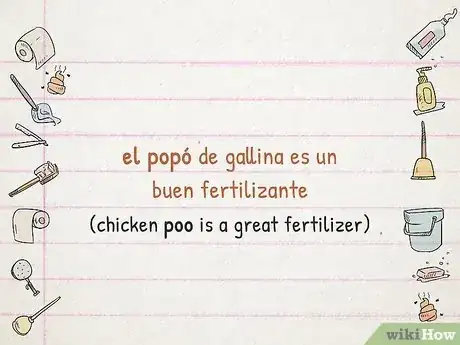 Image titled Say Poop in Spanish Step 2