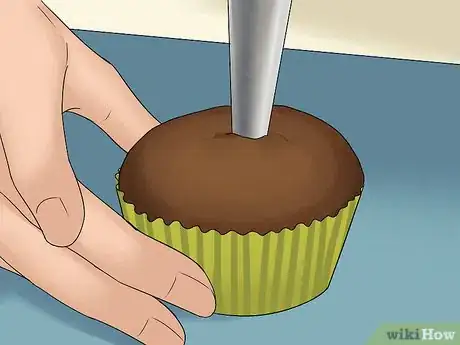 Image titled Add Filling to a Cupcake Step 4