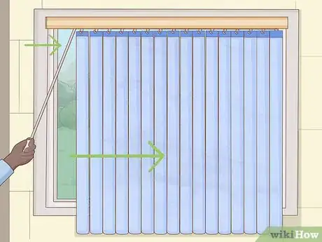 Image titled Clean Fabric Vertical Blinds Step 1