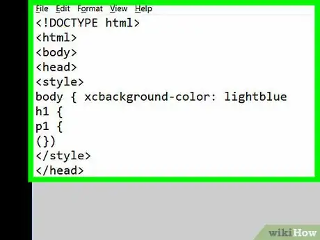 Image titled Create a Simple CSS Stylesheet Using Notepad Step 17