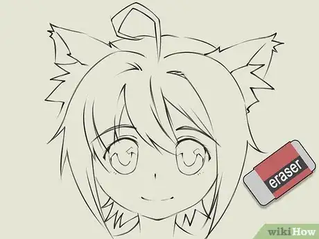 Image titled Draw an Anime Cat Girl Step 08