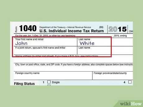 Image titled Fill out IRS Form 1040 Step 5