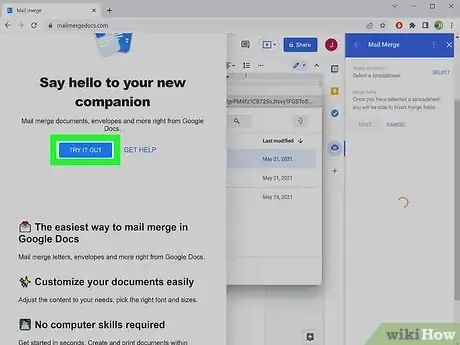 Image titled What's the Best Mail Merge for Google Docs Step 1