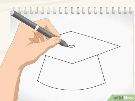 Image titled Draw a Graduation Cap Step 4
