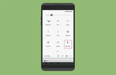 Image titled Disable thenight light feature.png