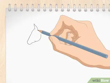 Image titled Draw a Simple Horse Step 3