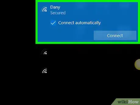 Image titled Connect to WiFi in Windows 10 Step 4
