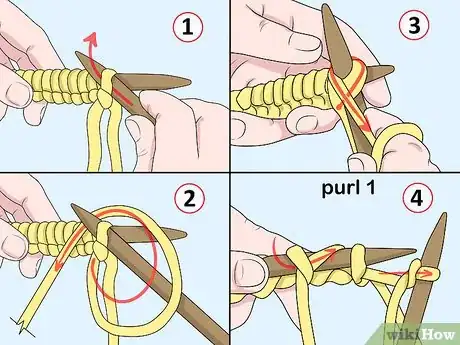 Image titled Knit the Rice Stitch Step 2