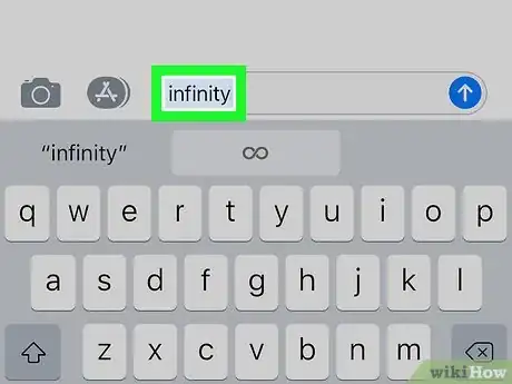 Image titled Make the Infinity Symbol on an iPhone Step 7