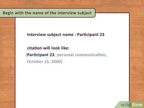 Image titled Cite an Interview in APA Step 4