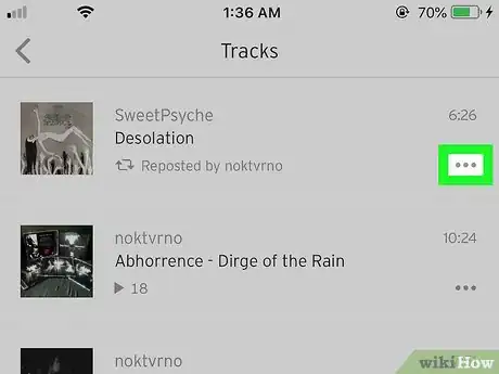 Image titled Delete a Repost on Soundcloud on iPhone or iPad Step 6