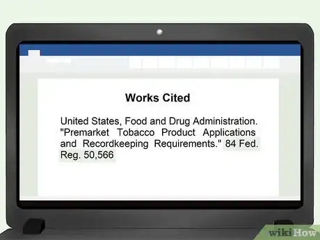 Image titled Cite the Federal Register Step 3