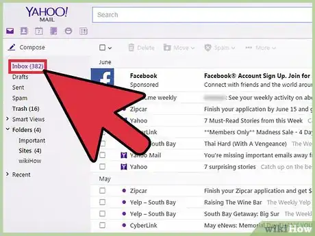 Image titled Get Rid of Spam on Yahoo! Mail Step 2