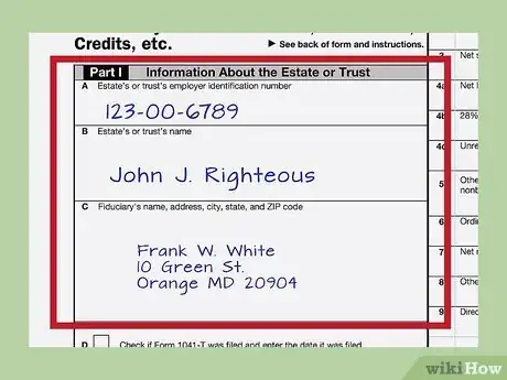 Image titled Fill Out and File a Schedule K 1 Step 2