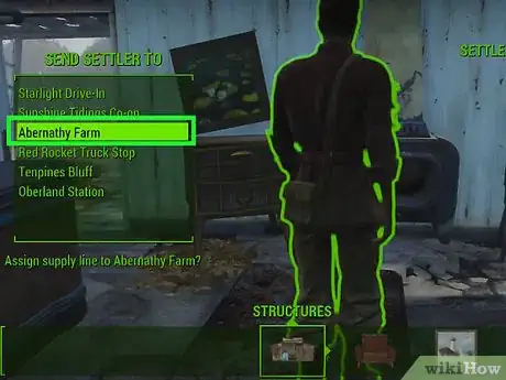 Image titled Make a Supply Line in Fallout 4 Step 3