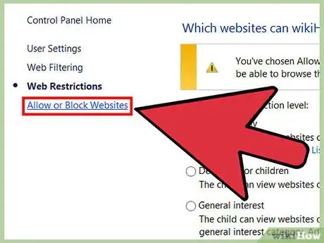 Image titled Restrict Web Browsing Using Internet Explorer Step 25