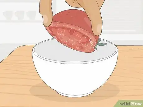 Image titled Use a Tomato to Clean Your Skin Step 4