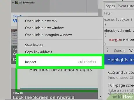 Image titled Inspect Element on Chrome Step 7