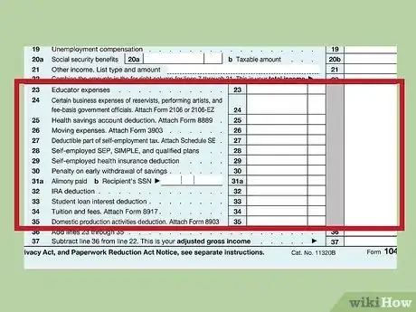 Image titled Fill out IRS Form 1040 Step 14